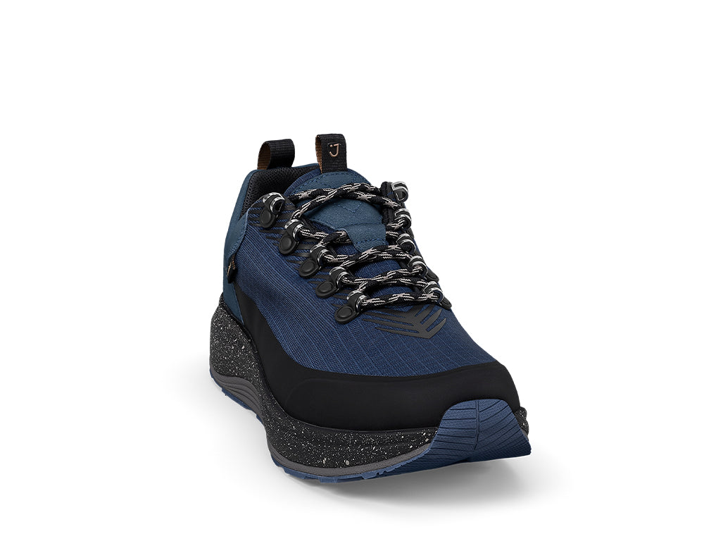 Mens Wave Wide-Fit Waterproof Maui Blue Black Trainers