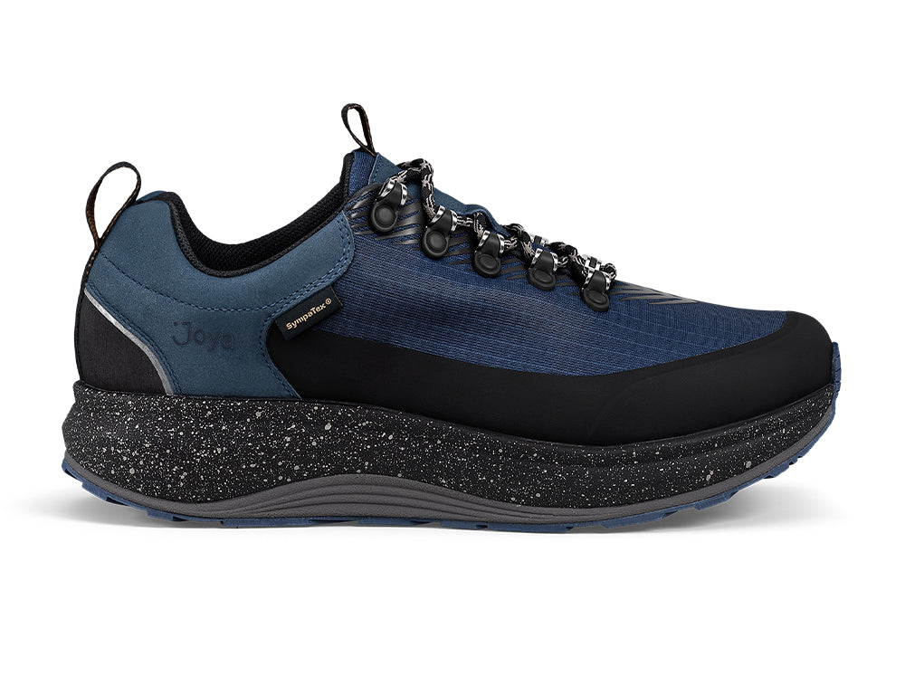 Mens Wave Wide-Fit Waterproof Maui Blue Black Trainers