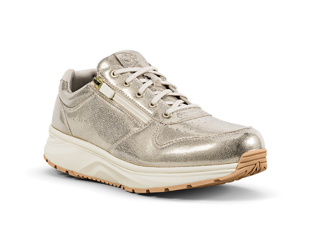 Womens Active Zip Dynamo Light Gold Trainers