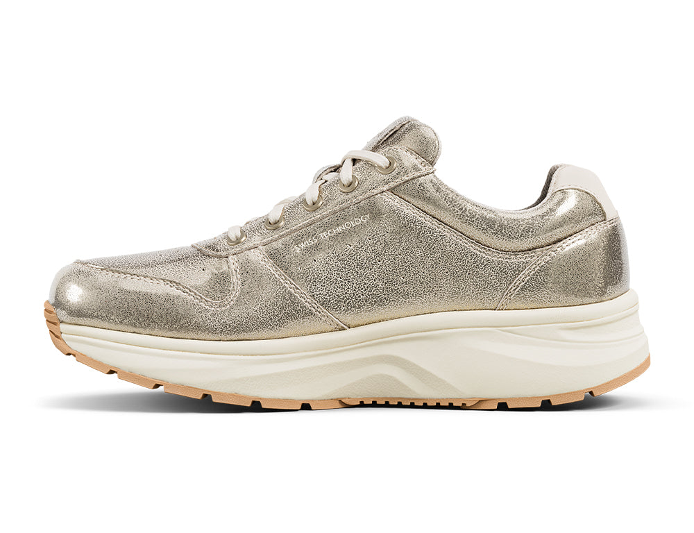 Womens Active Zip Dynamo Light Gold Trainers