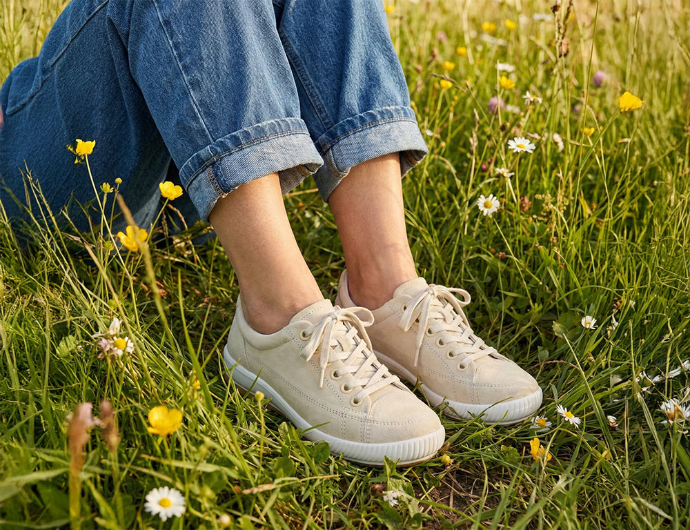 Womens Lightweight Tanaro 5.0 Ecru Trainers