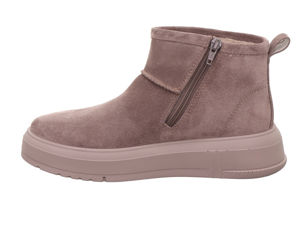 Womens Waterproof Zip Wonder Beige Boots