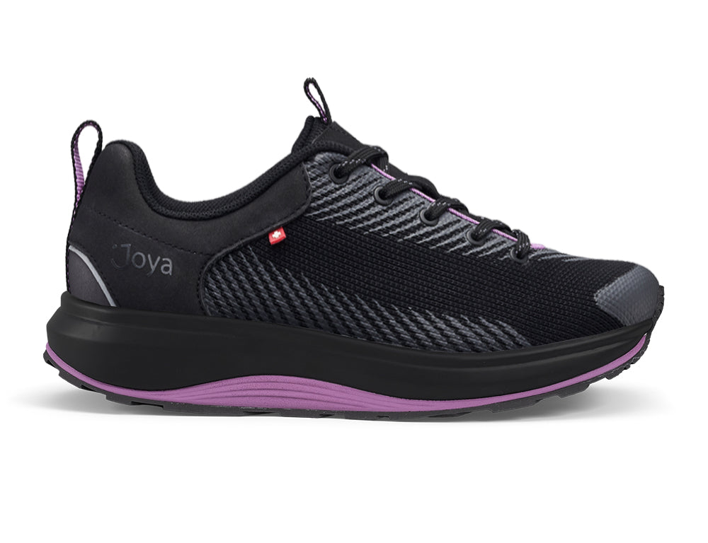 Womens Wave Wide-Fit Maui Black Trainers