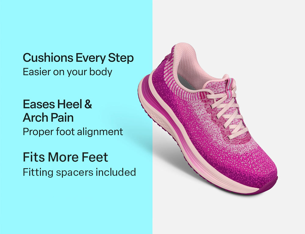 Womens Hands-Free Nira Violet Trainers