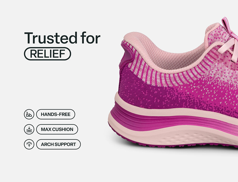 Womens Hands-Free Nira Violet Trainers