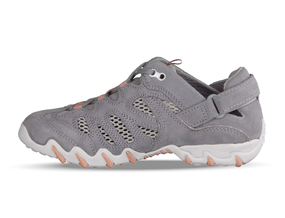 Womens Adjustable Niwa Alloy Cool Grey Trainers