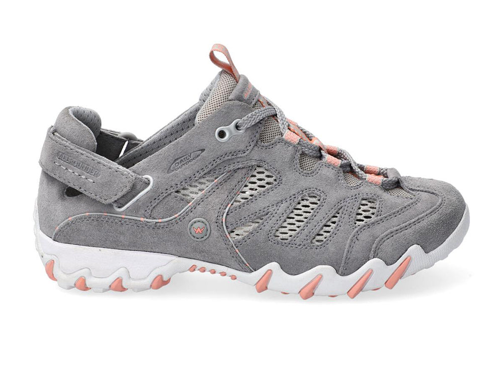 Womens Adjustable Niwa Alloy Cool Grey Trainers