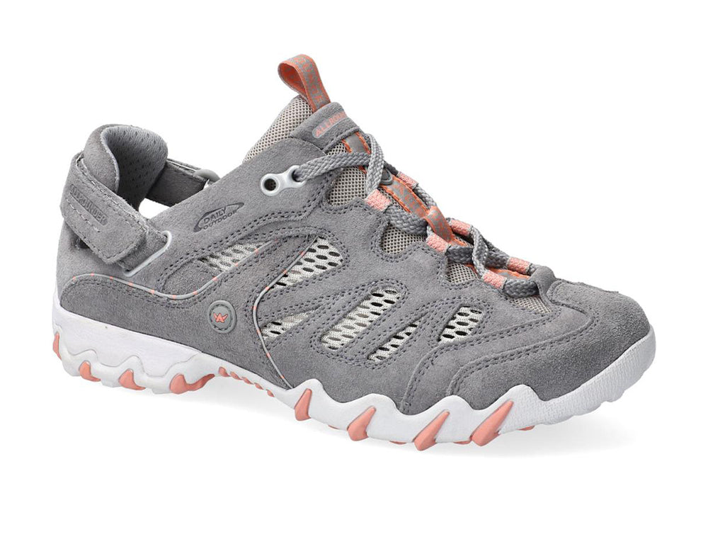 Womens Adjustable Niwa Alloy Cool Grey Trainers