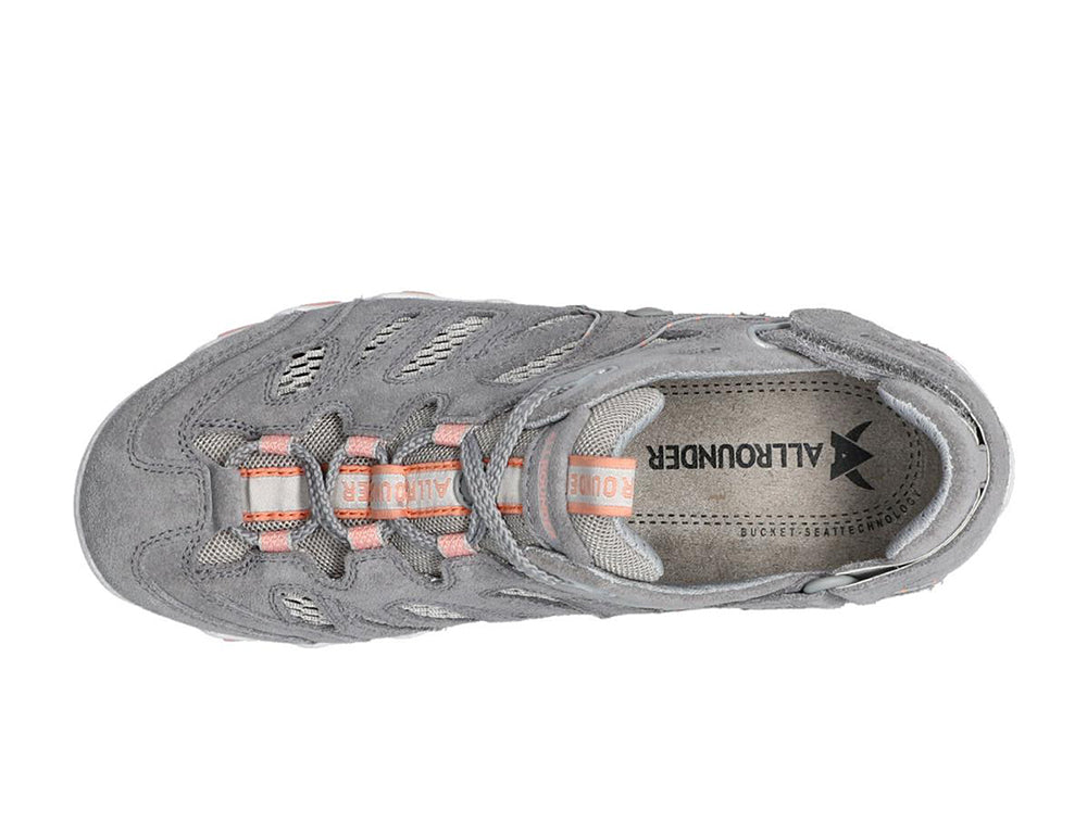 Womens Adjustable Niwa Alloy Cool Grey Trainers