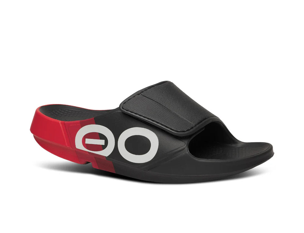 OOfos OOahh Sport Flex Fire Rally Recovery Slides