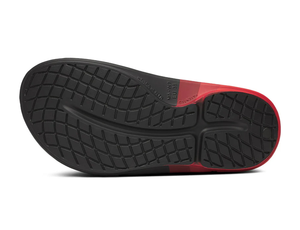 OOfos OOahh Sport Flex Fire Rally Recovery Slides