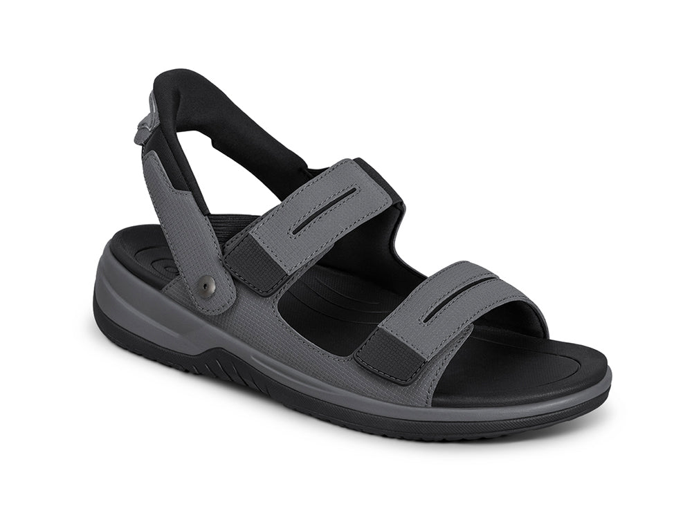 Mens Hands-Free Neptune Grey Sandals