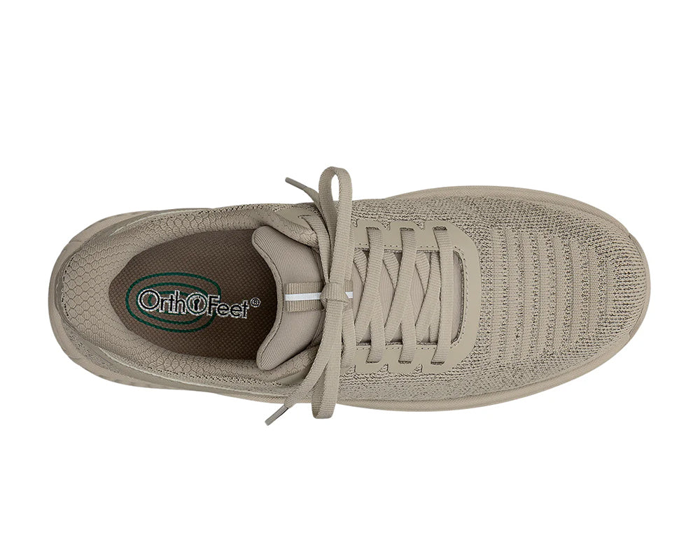 Womens Hands-Free Kita Taupe Trainers