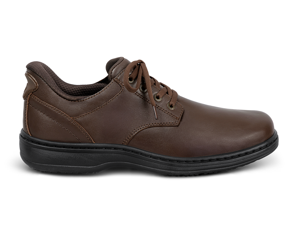 Mens Hands-Free Claude Brown Shoes