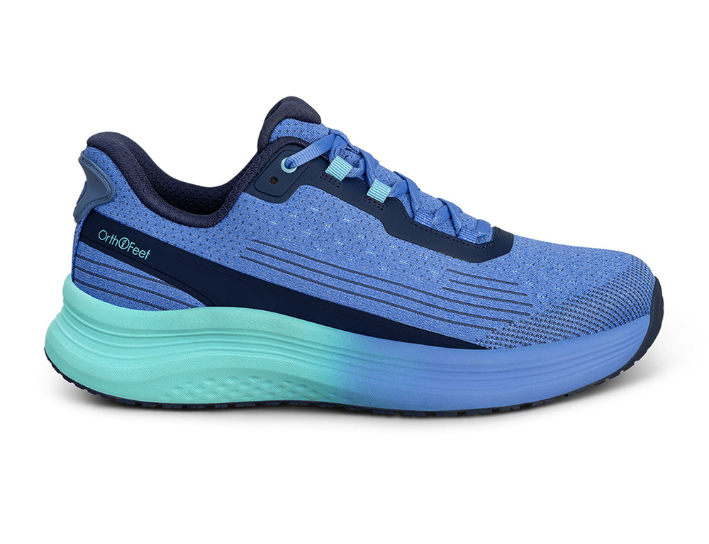 Womens Hands-Free Dart Blue Navy Aqua Trainers
