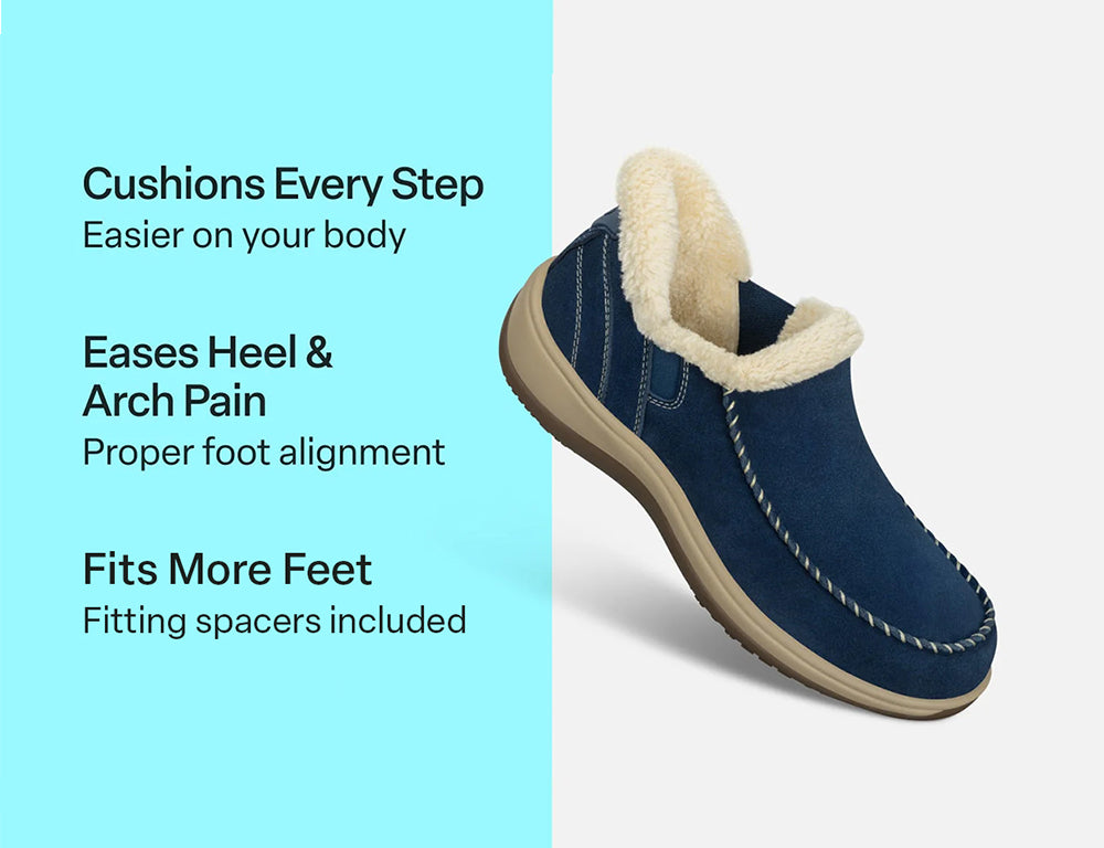 Womens Hands-Free Lorin Sapphire House Shoes