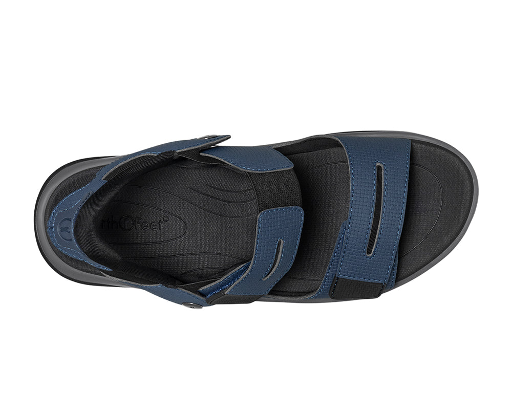 Womens Hands-Free Calypso Blue Sandals