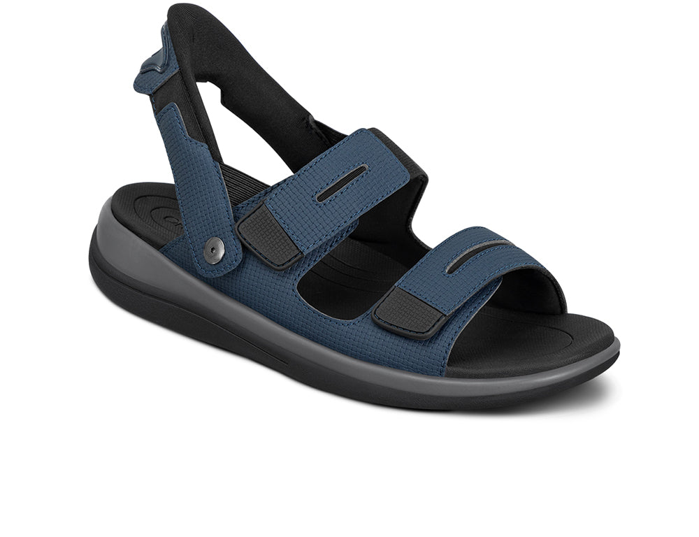 Womens Hands-Free Calypso Blue Sandals
