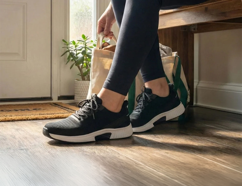 Womens Hands-Free Kita Black Trainers