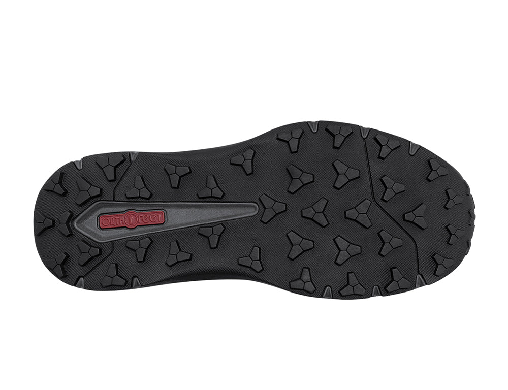 Womens Hands-Free Waterproof Explorer Low Black Hiking Shoes