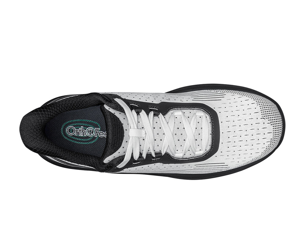 Womens Hands-Free Dart White Black Trainers