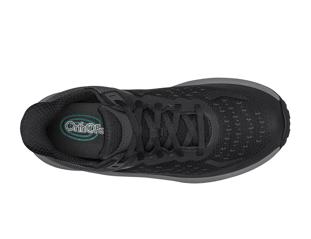 Womens Hands-Free Waterproof Explorer Low Black Hiking Shoes