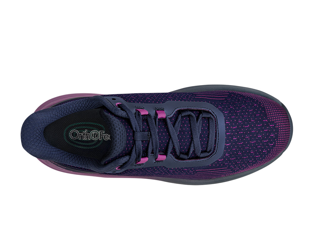 Womens Hands-Free Dart Navy Orchid Trainers