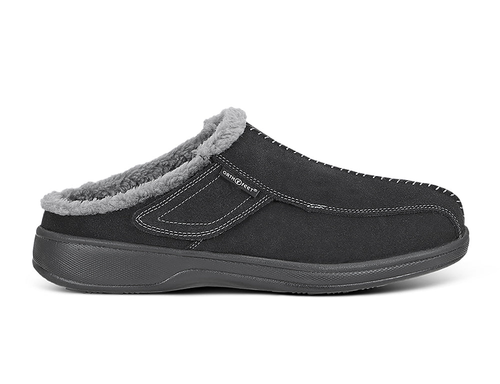 Mens Hands-Free Asheville Black House Shoes