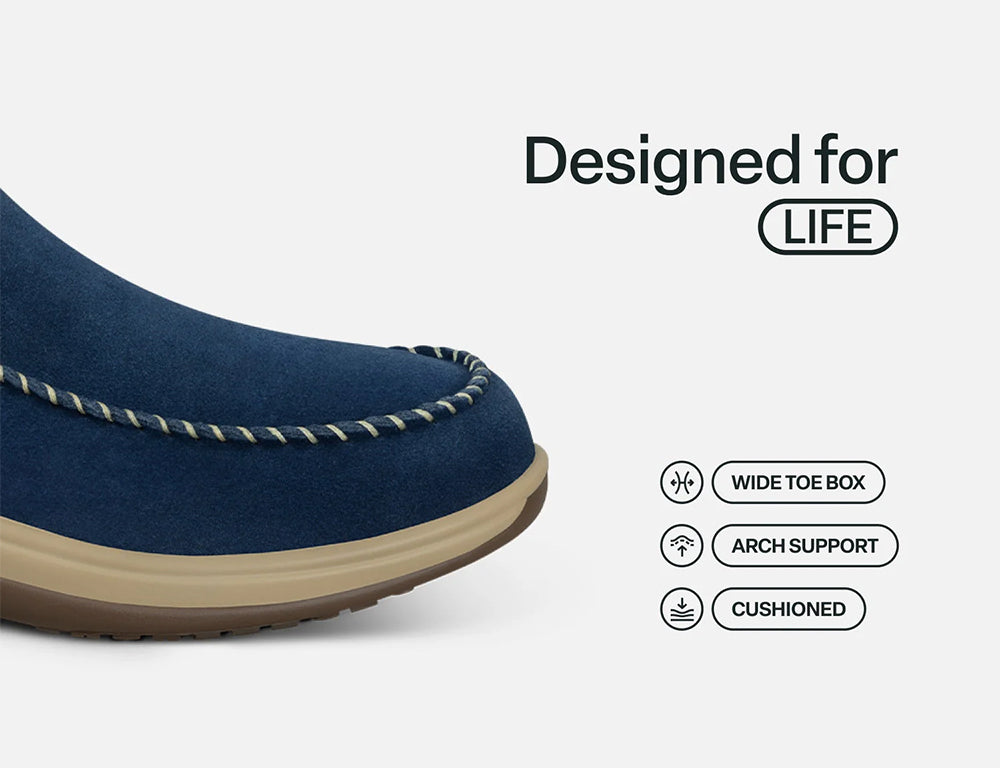 Womens Hands-Free Lorin Sapphire House Shoes