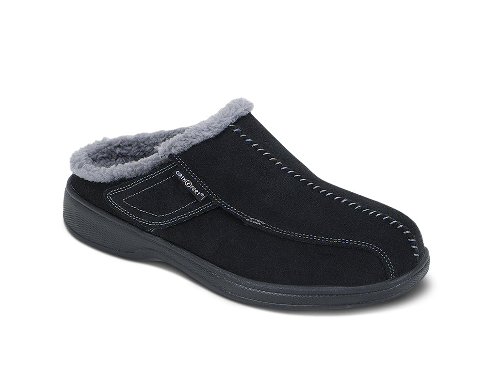 Mens Hands-Free Asheville Black House Shoes