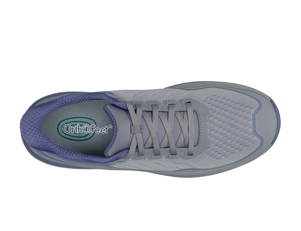 Womens Hands-Free Nira Trail Grey Periwinkle Hiking Shoes
