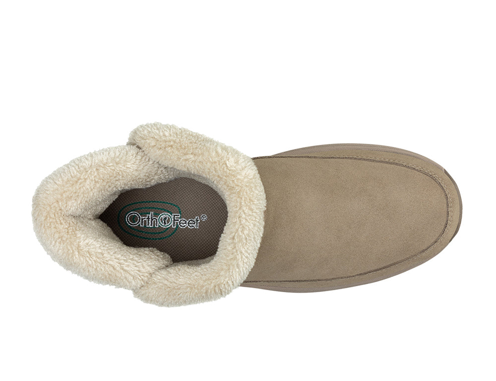 Womens Hands-Free Bliss Taupe Boots