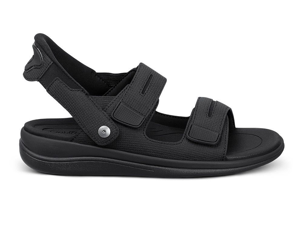 Womens Hands-Free Calypso Black Sandals