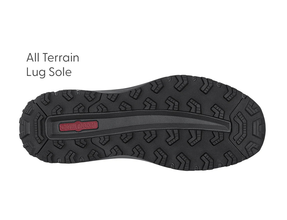 Mens Hands-Free Tilos Trail Black Hiking Shoes