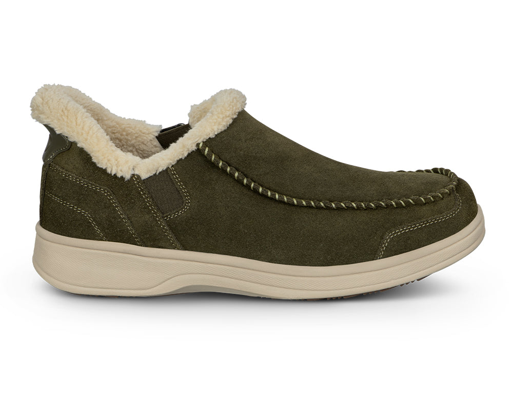 Mens Hands-Free Vito Olive House Shoes