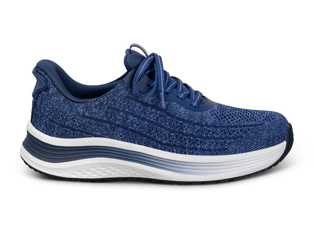 Rocker Insole Orthofeet Womens | Nira Indigo Rocker Sole With Removable Insole