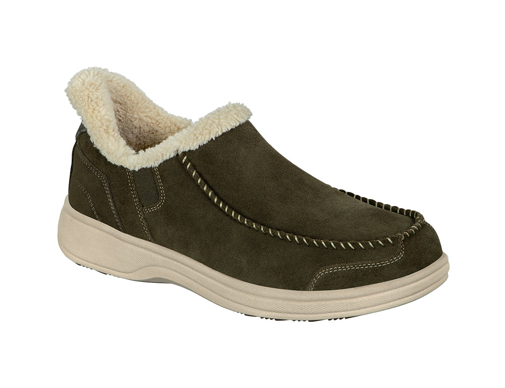 Mens Hands-Free Vito Olive House Shoes