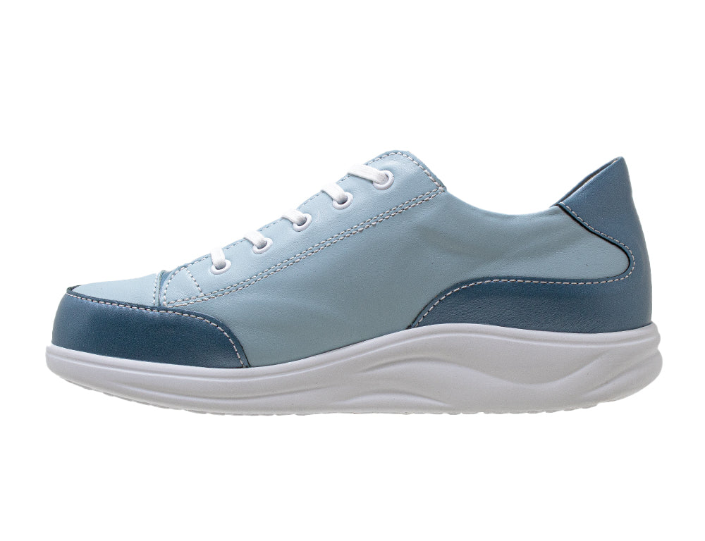 Finn Comfort Womens Finnamic Hachiouji ShoeMed Exclusive Henley Blue Shoes ShoeMed