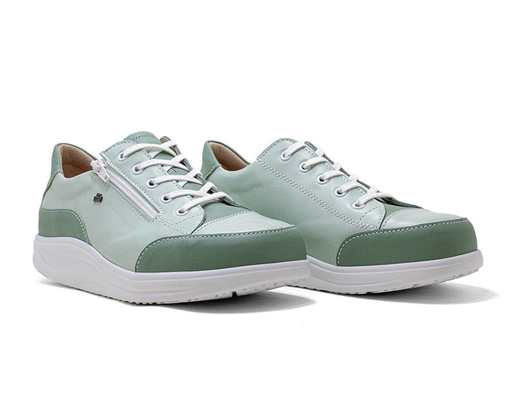 Finn Comfort Womens Finnamic Hachiouji ShoeMed Exclusive Wood Green Shoes ShoeMed