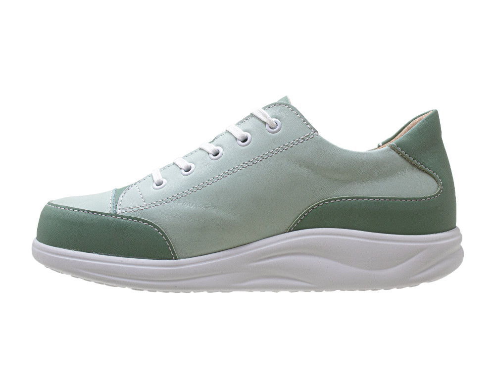 Finn Comfort Womens Finnamic Hachiouji ShoeMed Exclusive Wood Green Shoes ShoeMed