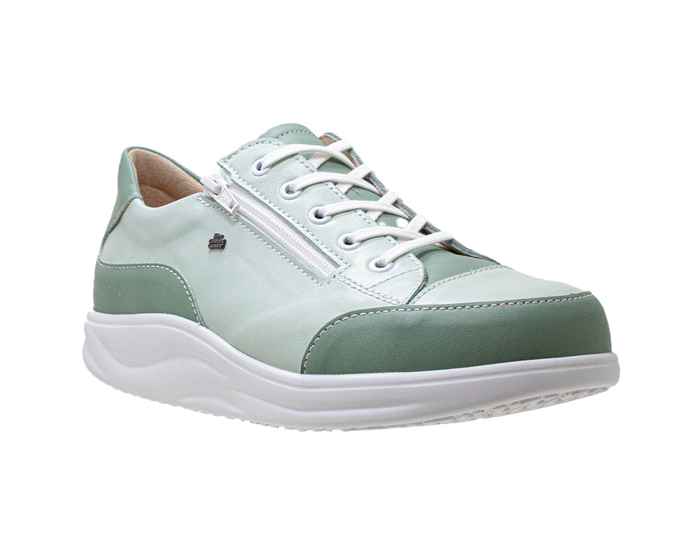 Finn Comfort Womens Finnamic Hachiouji ShoeMed Exclusive Wood Green Shoes ShoeMed