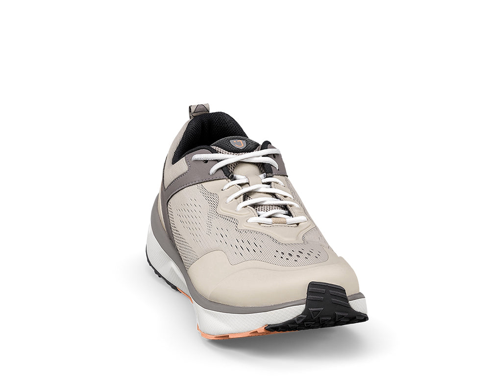 Joya Mens Active Veloce Beige Trainers ShoeMed