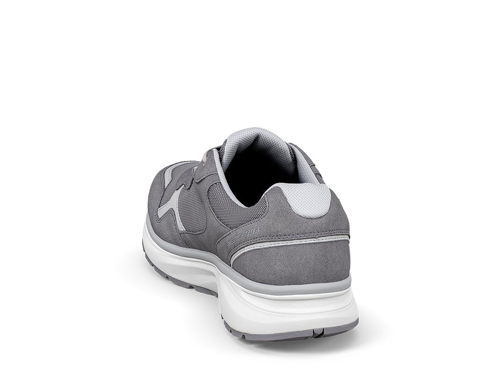 Joya Mens Active Tony III Grey Trainers ShoeMed