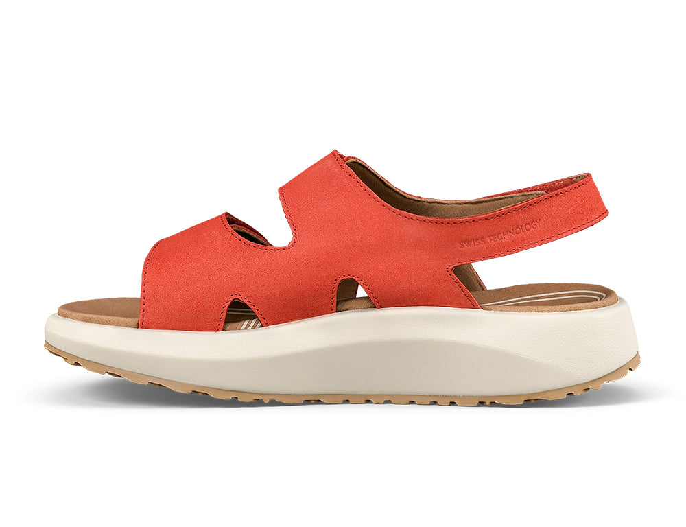 Joya Womens Senso Panama Red Sandals ShoeMed