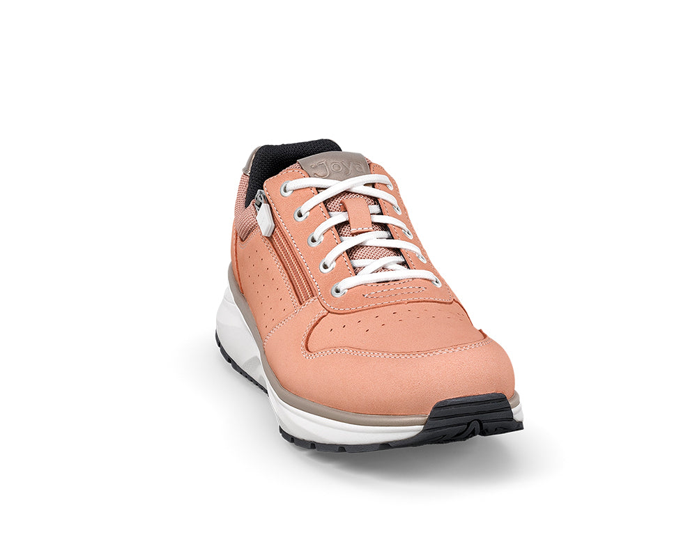 Joya Womens Active Zip Dynamo Pink Trainers ShoeMed