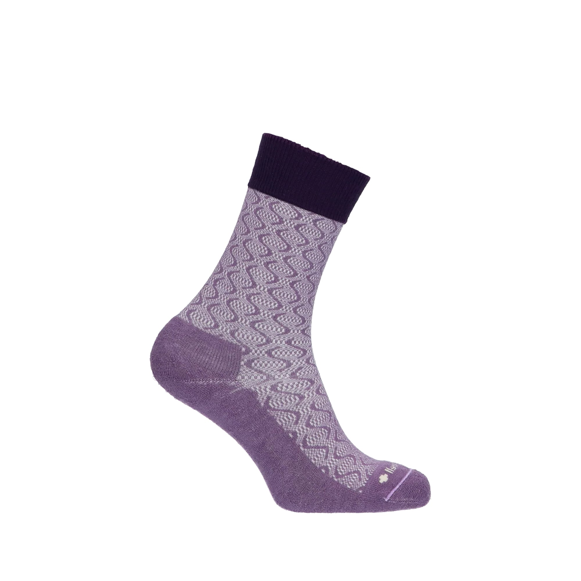 Womens Diabetic Softie Plum 350 Socks