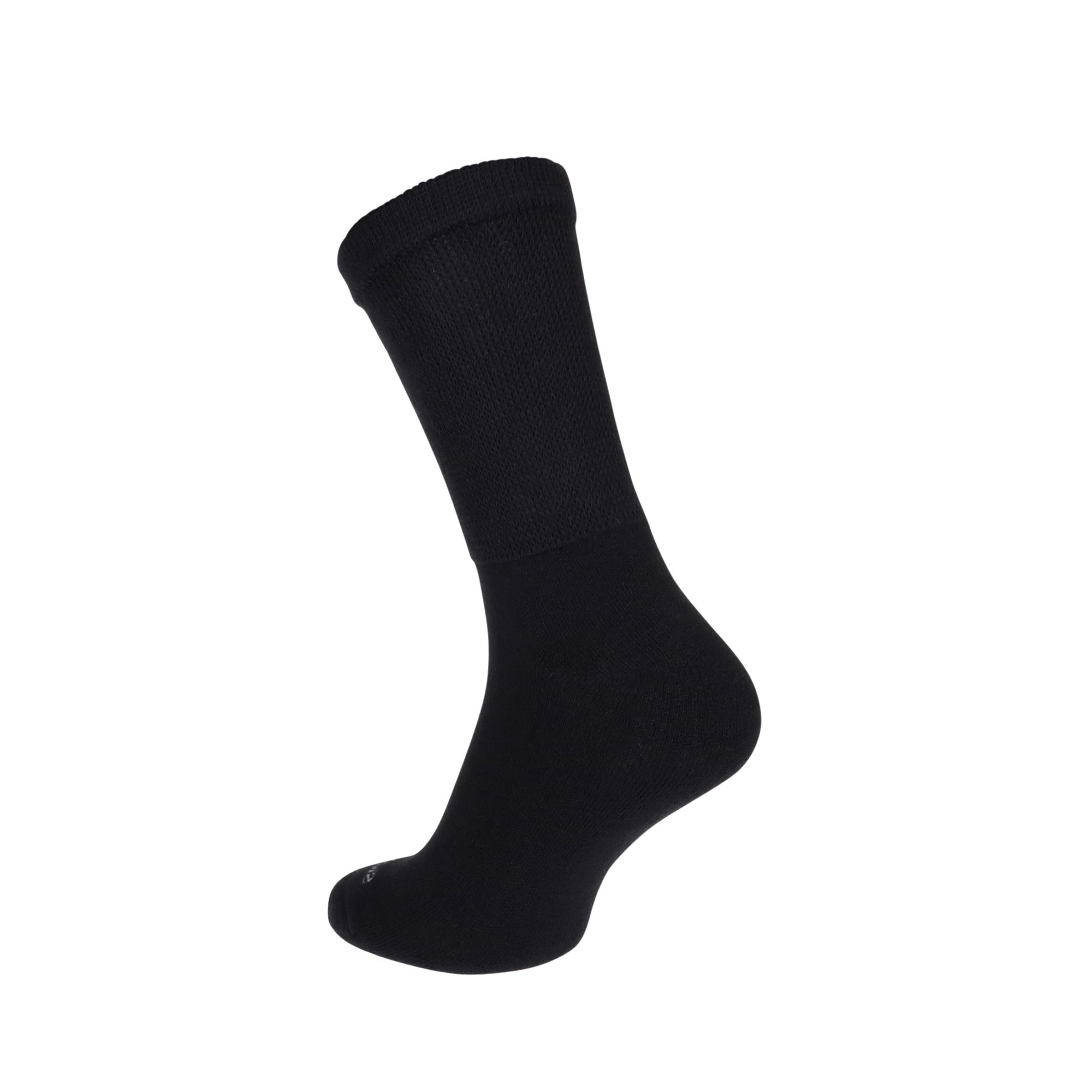 Womens Diabetic Extra Easy Black 900 Socks