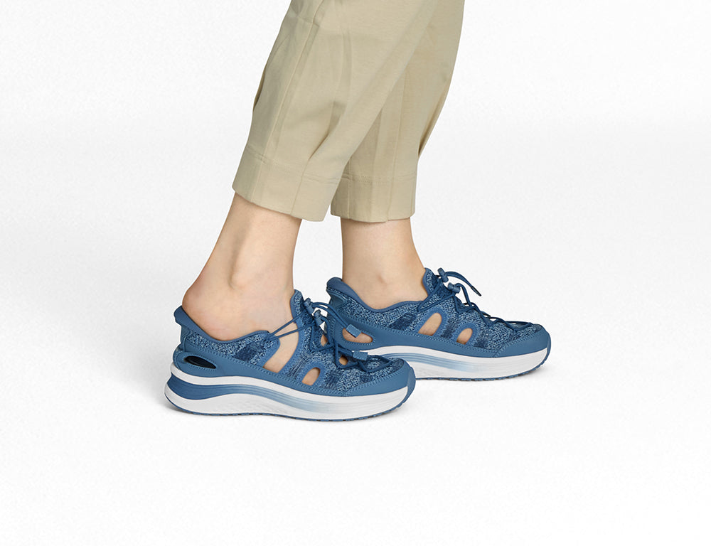 Womens Hands-Free Venus Blue Hiking Sandals