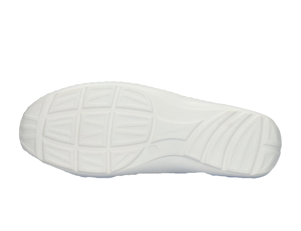 Waldlaufer Womens Stretch Henni Denver White Silver Shoes ShoeMed