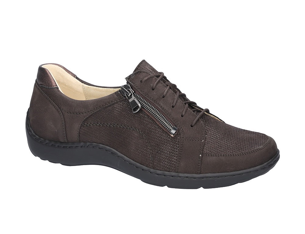 Womens Lightweight Henni Lace Planet Brown Shoes